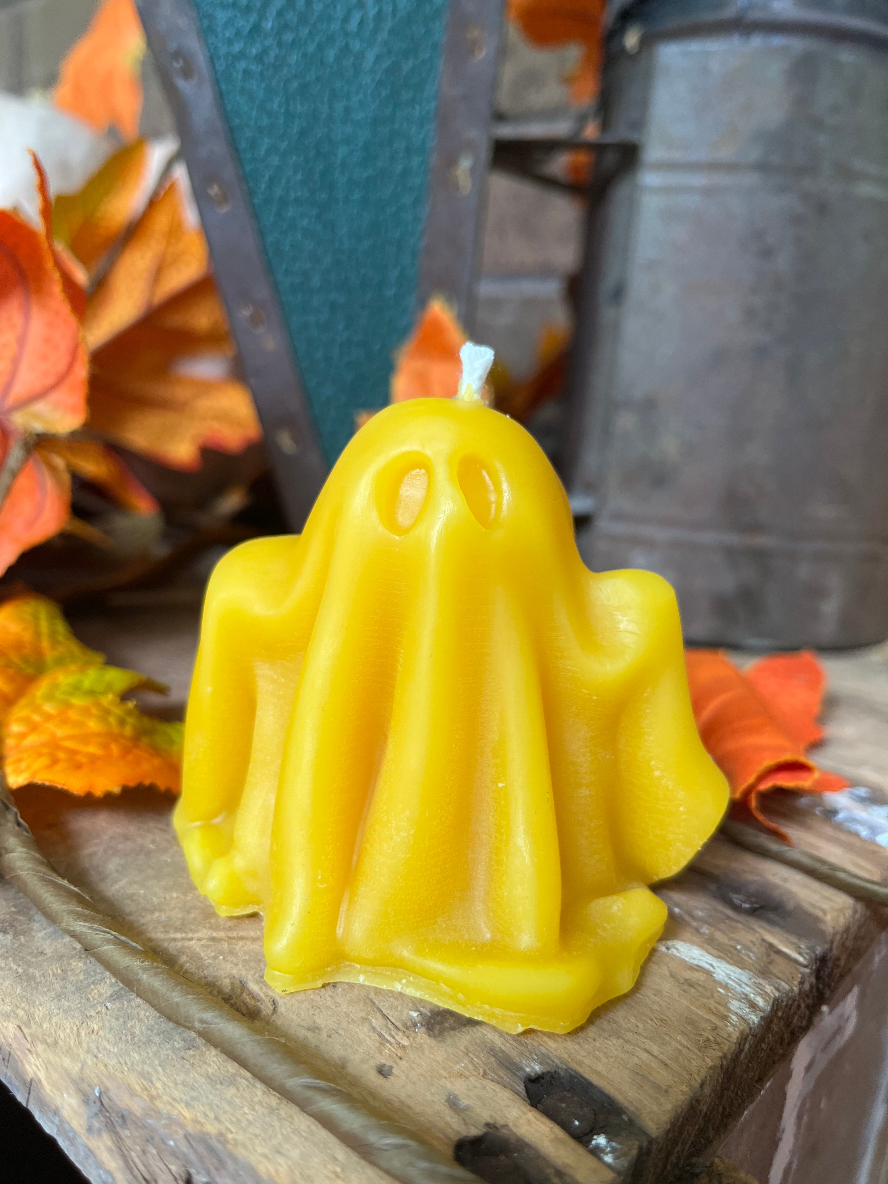 Halloween Beeswax Candles
