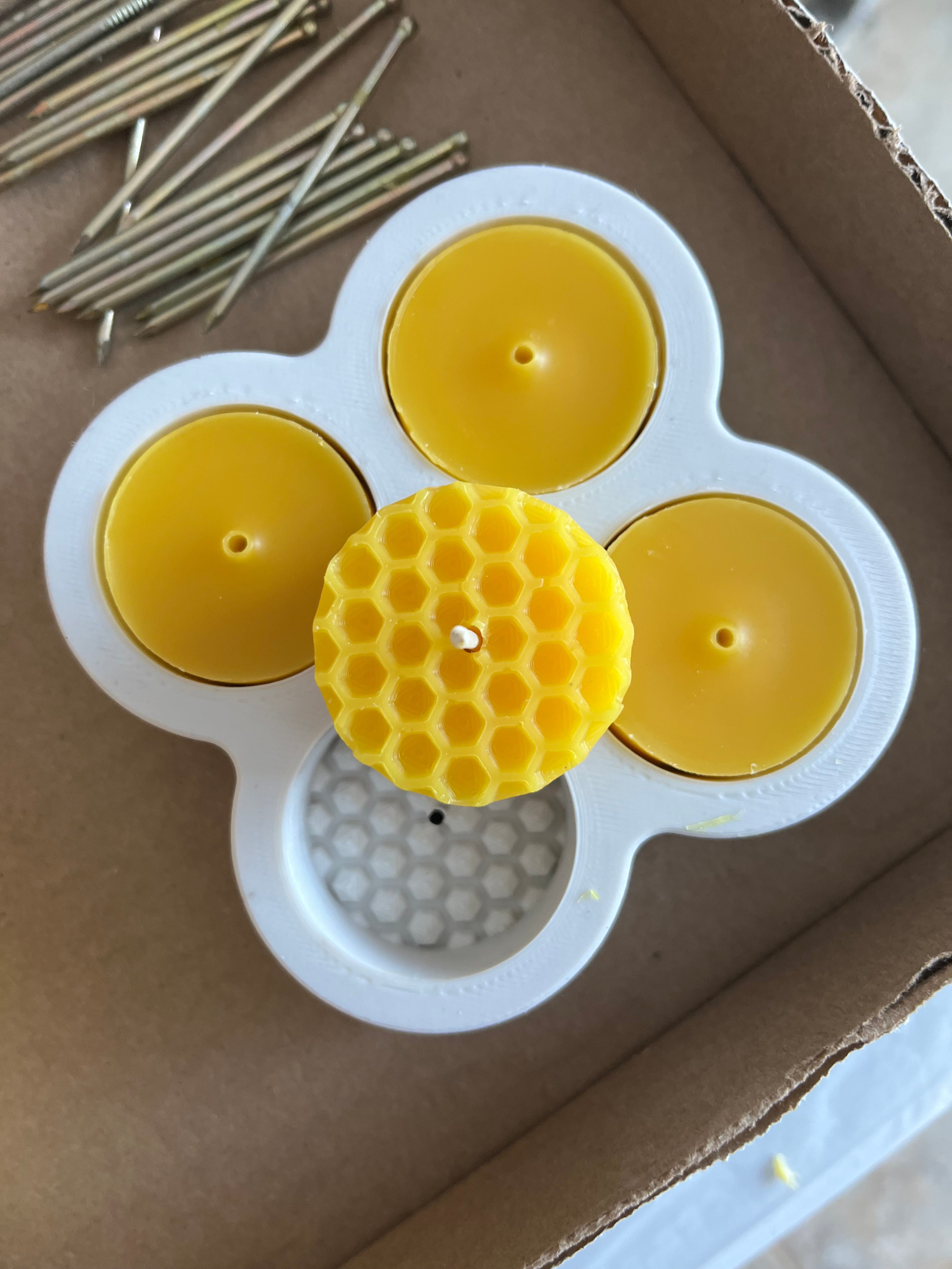 Tealight Beeswax Candles (6 pack)