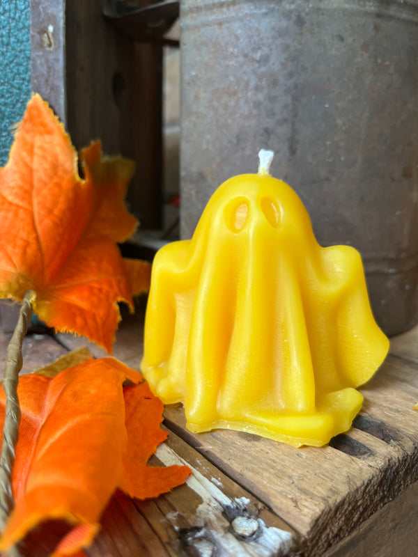 Halloween Beeswax Candles
