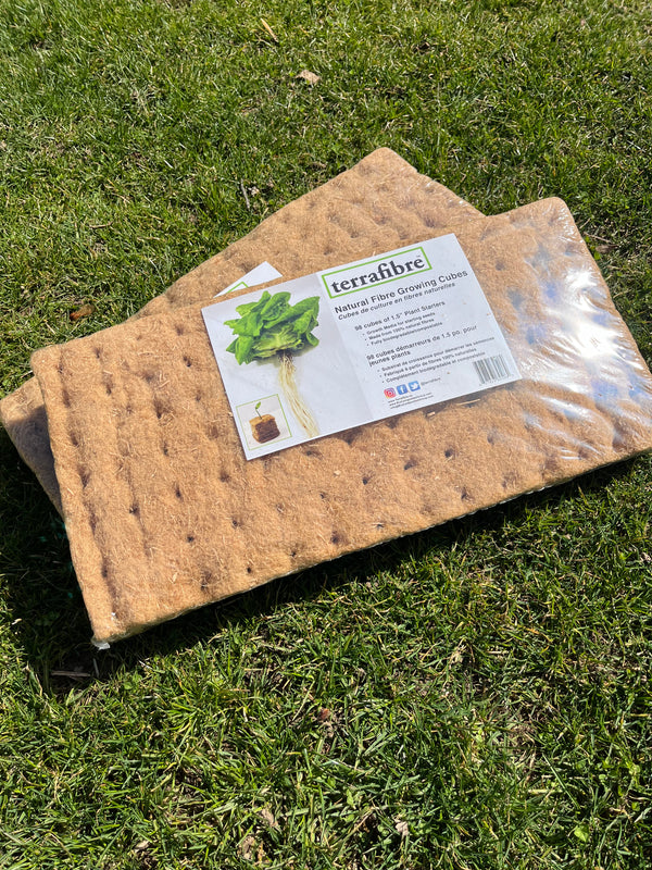 Hemp Growing Cubes by TerraFibre