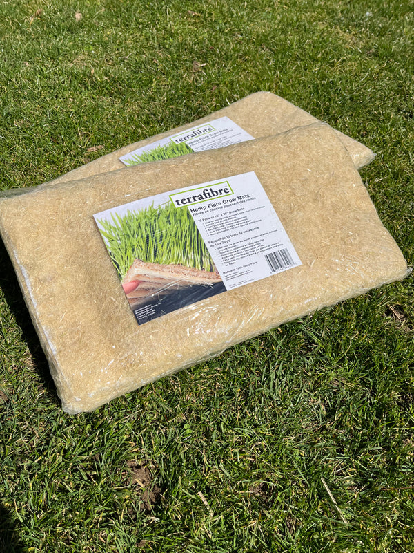 Hemp Grow Mats by TerraFibre